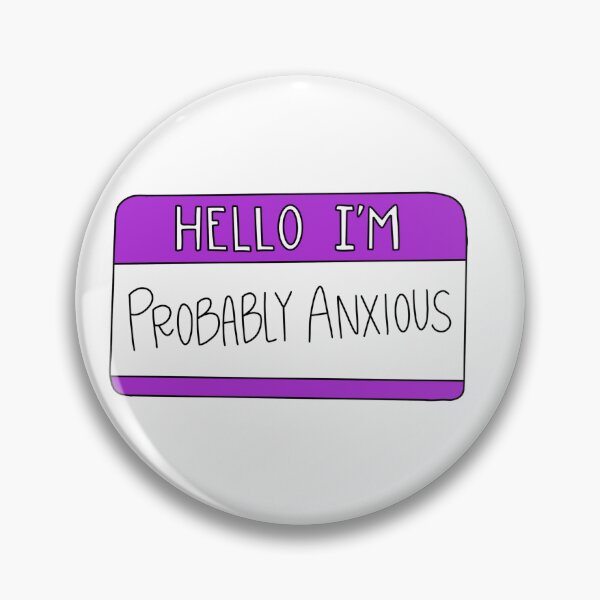 Item preview, Hello I’m probably anxious  designed and sold by jhbirdcreates.