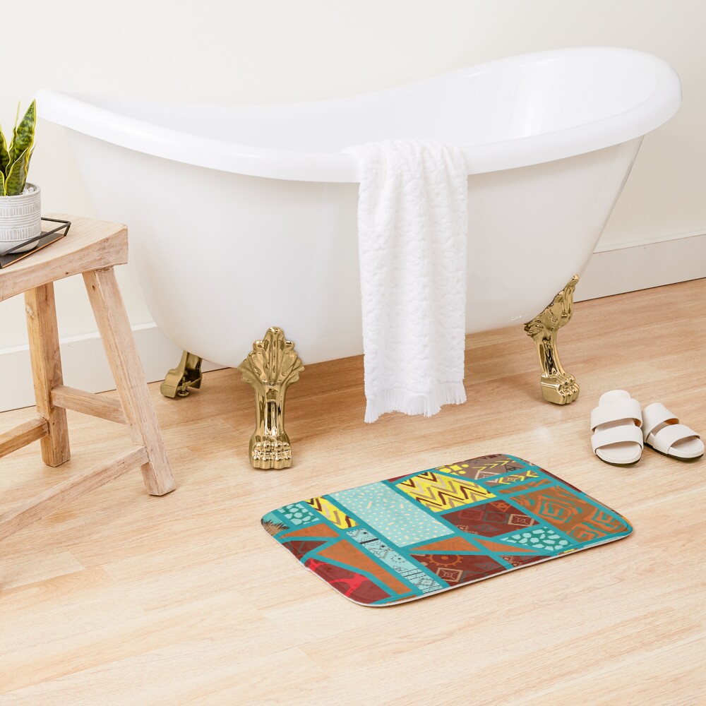 Item preview, Bath Mat designed and sold by Orangegrph.