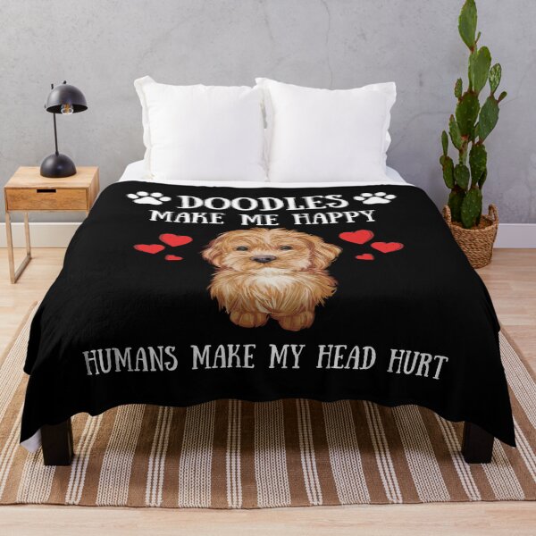 Item preview, GoldenDoodles Make Me Happy designed and sold by Dunncredible.