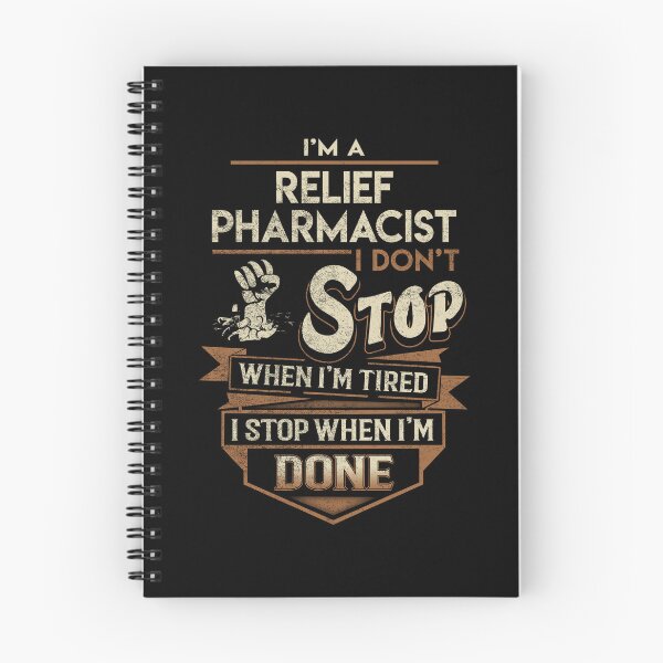 Item preview, Relief Pharmacist T Shirt - I Stop When Done Job Gift Item Tee designed and sold by paneczkopat.