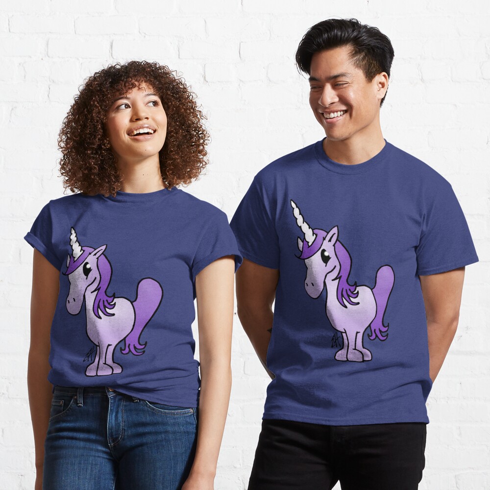 Purple Unicorn Classic T-Shirt