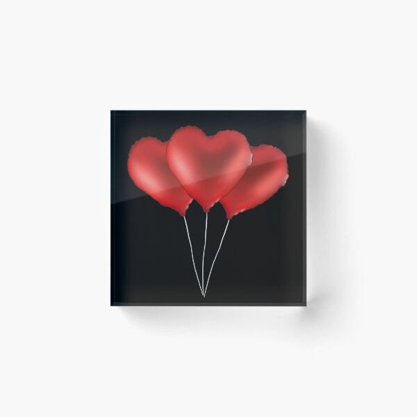 Artikelvorschau, Herzballons entworfen und verkauft von Illustrationsbyv .