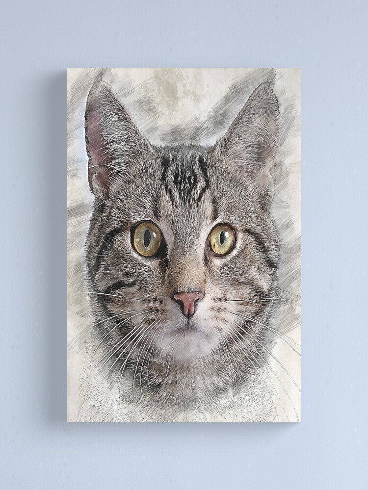 Hand Painted for Cat Lovers, on sale 