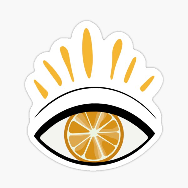"Clementine Eye" Sticker by studiosiya Redbubble