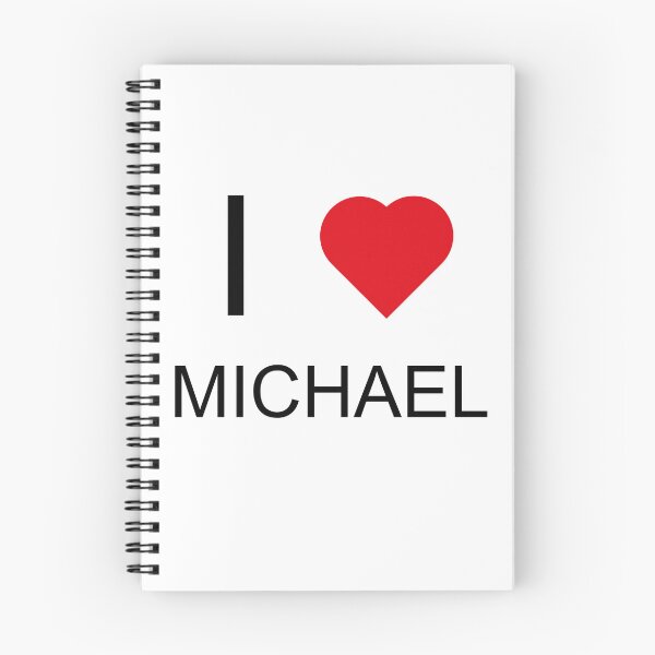 Item preview, I Love Michael - Heart designed and sold by brewprints.