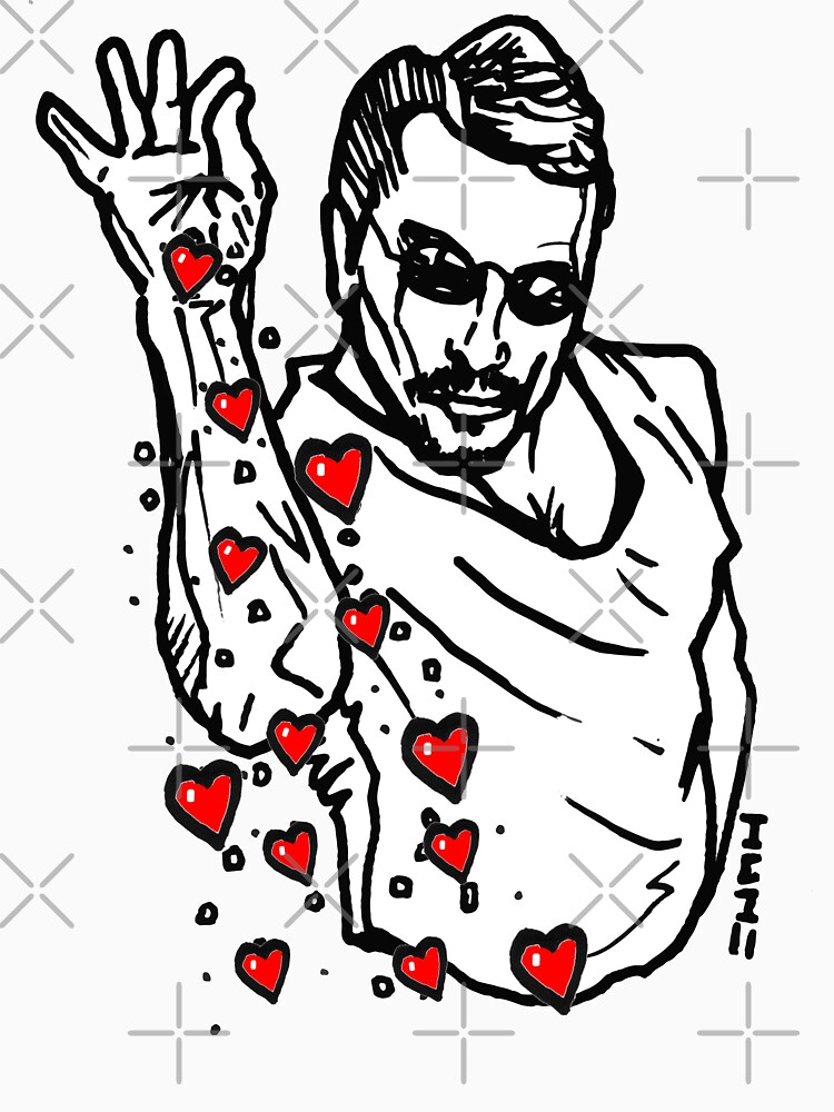 Valentine Hearts Saltbae / Salt Bae Meme by sketchNkustom