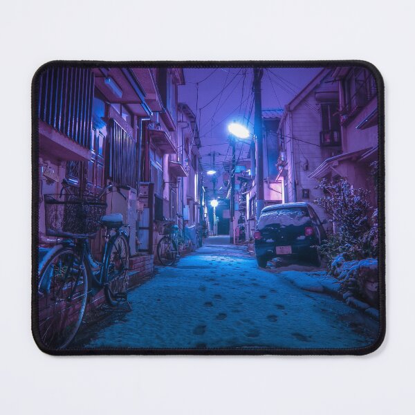 Item preview, Snow covered Japanese street designed and sold by TokyoLuv.