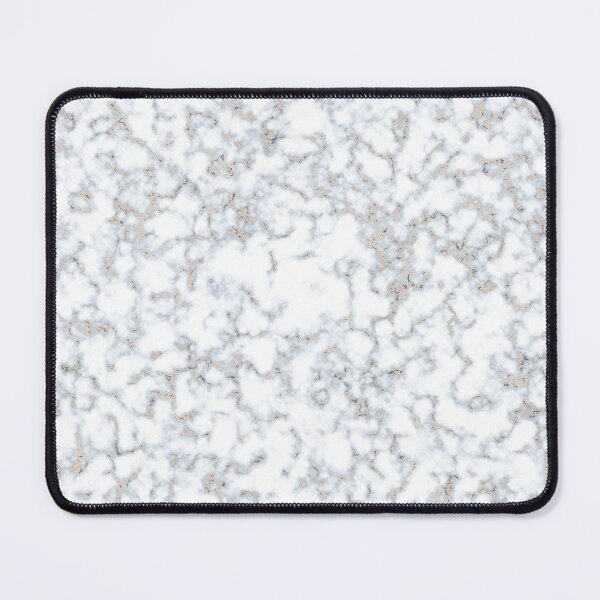 Item preview, Light Blue Marble Pattern with Silver Foil designed and sold by MarzStudio.