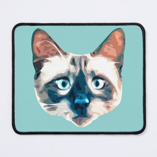 Item preview, Siamese Cat - Cute Cat Pop Art - WPAP designed and sold by inkandmoth.