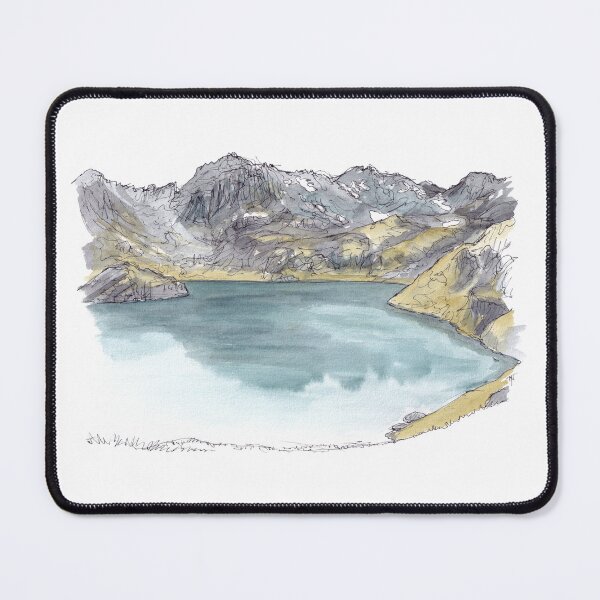 Item preview, Lake Wilson - Watercolour designed and sold by Tom Napper Design.