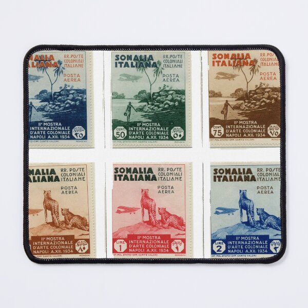 Item preview, Somalia Air Post Stamps 1934 designed and sold by VintageSomalia.