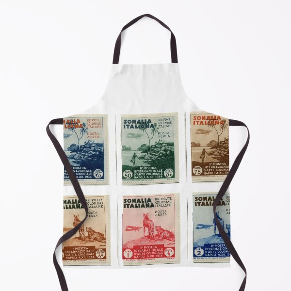 Item preview, Somalia Air Post Stamps 1934 designed and sold by VintageSomalia.