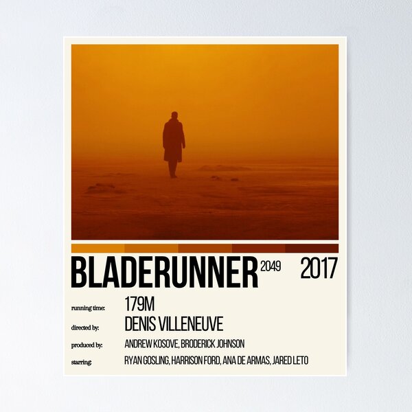 Artikel-Vorschau von Bladerunner 2049 Poster - Ins Unbekannte, designt und verkauft von ShopOfUs.