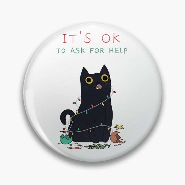 Item preview, It’s ok to ask for help designed and sold by jhbirdcreates.