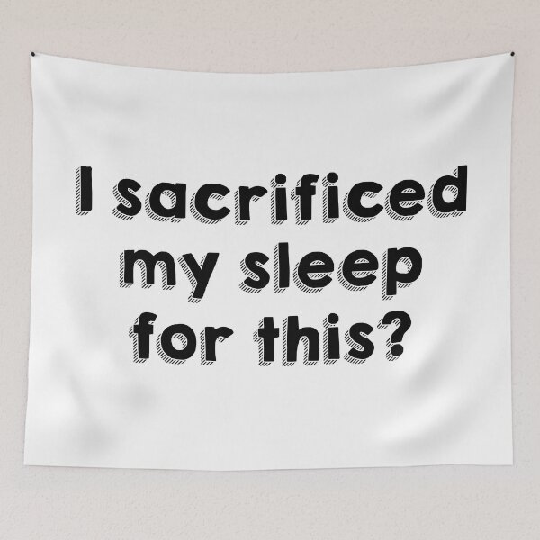 Item preview, I Sacrificed My Sleep For This Funny New Parent Humor designed and sold by allysmar.