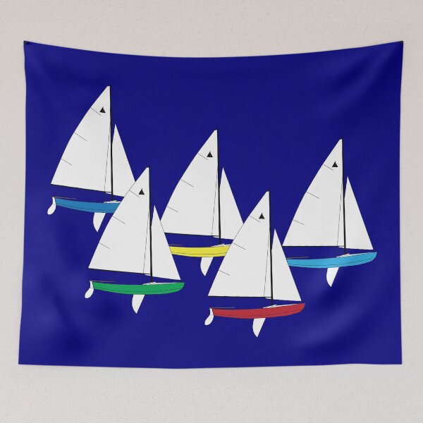 Item preview, Interlake Sailboats Racing designed and sold by CHBB.