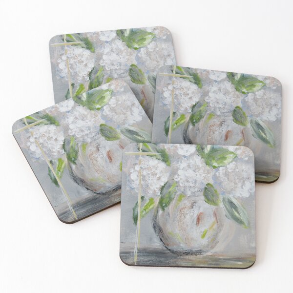 Item preview, Hydrangeas In Bloom with Cross designed and sold by praiseandpaint.