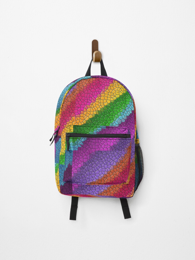 Thumbnail 1 of 3, Backpack, Mosaic Pattern designed and sold by Robert-Store.