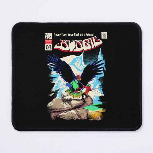 Item preview, Budgie Band, Comic Cover style, Never Turn Back on a Friend designed and sold by RafaelLima7.