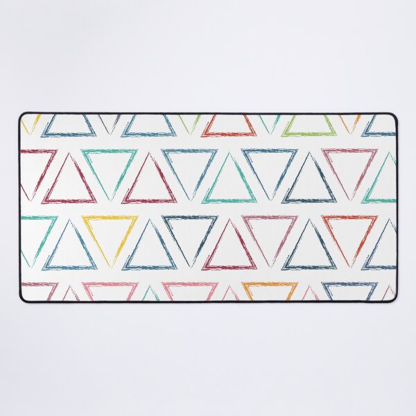 Item preview, Triangular Peaks Pattern - Rainbow #622 designed and sold by Natural Collective.