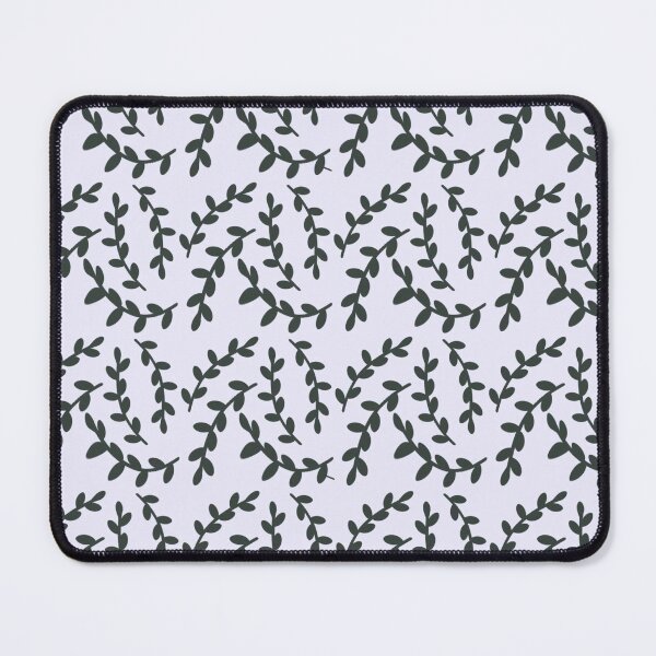 Item preview, Dark Green Vine Plants Pattern designed and sold by SwirlSeas.