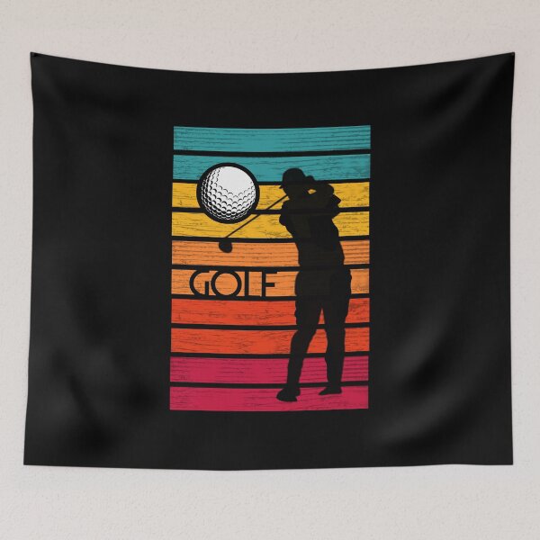 Item preview, Cool Vintage Golf Art  - Golfing designed and sold by CattlettArt.