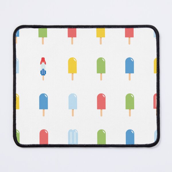 Item preview, Popsicle Pattern - Bright Random Pops #609 designed and sold by Natural Collective.