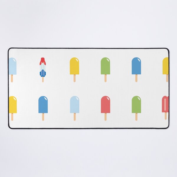 Item preview, Popsicle Pattern - Bright Random Pops #609 designed and sold by Natural Collective.