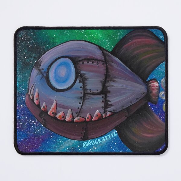 Item preview, Piranha Space Ship designed and sold by Rockett-Art.