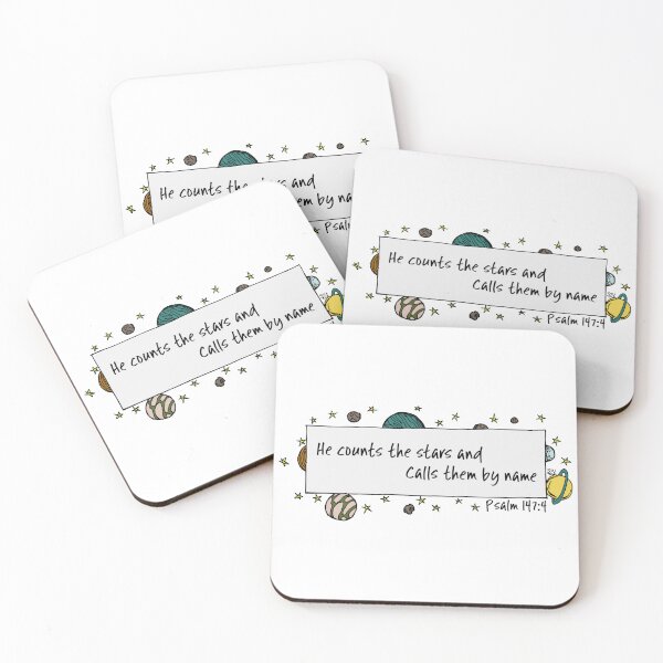 Item preview, Salmo 147:4 designed and sold by Sweeter Than Honey Designs.