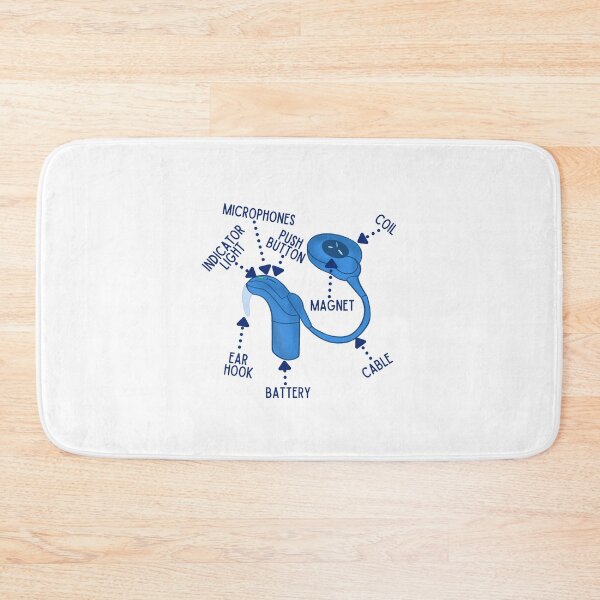 Item preview, Blue Cochlear Implant Parts and Pieces  designed and sold by Hear4theEars.