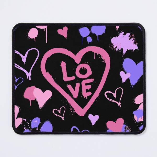 Item preview, Valentine's Day Grunge Love Heart Graffiti designed and sold by Krysanthe.