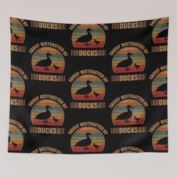 Item preview, Retro Farmer Duck Lover Easily Distracted designed and sold by Kogle Ersa.