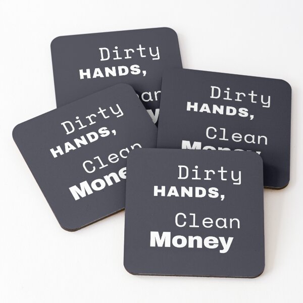 Item preview,  Dirty Hands Clean Money designed and sold by BronikowskiART.