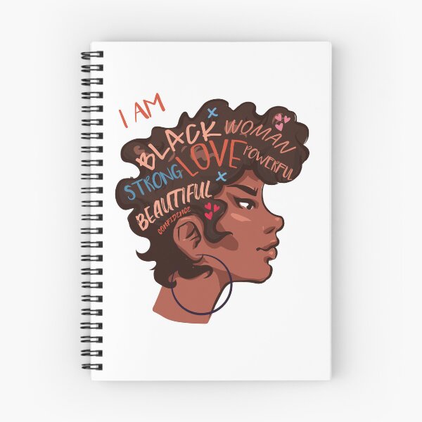 Item preview, I am Black woman strong love powerful beautiful confidence designed and sold by Wooden-rack.
