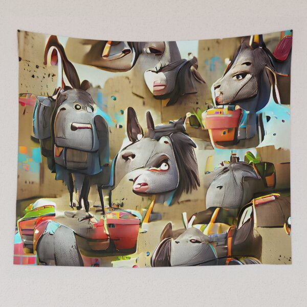 Item preview, Funny Donkeys designed and sold by ybaltaci.