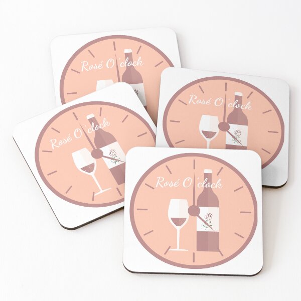 Item preview, Rosé O' Clock (mauve and white bottle) designed and sold by sessiet.