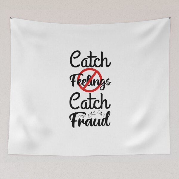 Item preview, Don't catch feelings catch fraud, Funny Accountants gift for women, Valentine's Day Gift, Funny CPA T-shirt, Accounting Memes Mugs designed and sold by Eddyed.