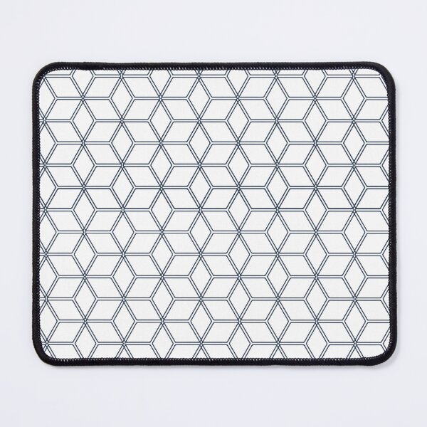 Item preview, Geometric Hive Mind Pattern - Navy #371 designed and sold by Natural Collective.