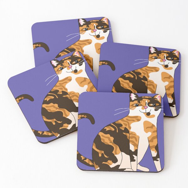 Item preview, Happy Calico Cat designed and sold by Zia Frazier.