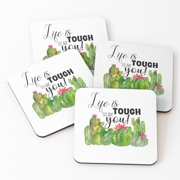 Item preview, Life is tough and so are you!  designed and sold by Mumzy2many.