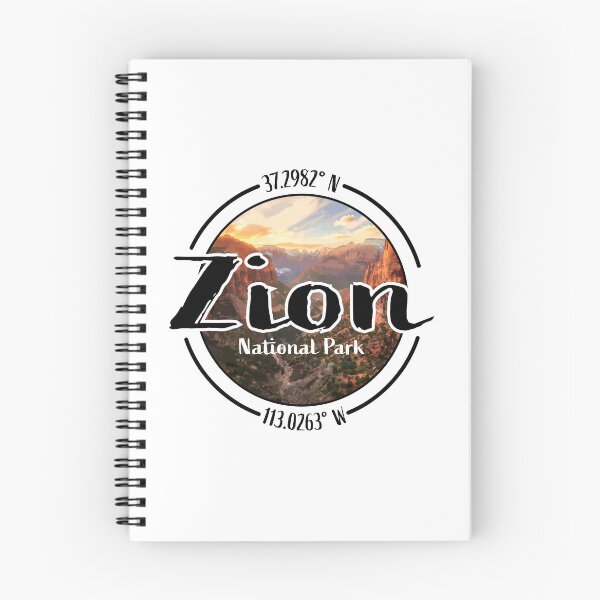 Item preview, Zion Design with Latitude and Longitude designed and sold by Redneck Designs.