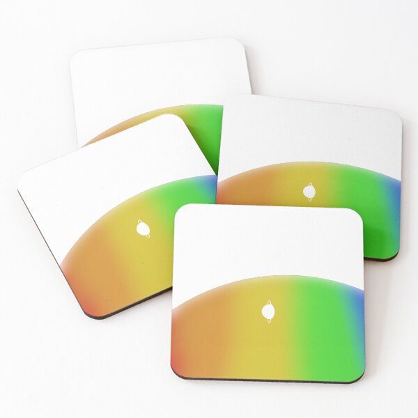 Item preview, Rainbow Orbit Planetary Graphic | Space Art designed and sold by IndigoSeed.