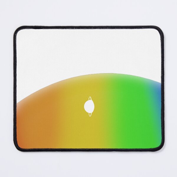 Item preview, Rainbow Orbit Planetary Graphic | Space Art designed and sold by IndigoSeed.