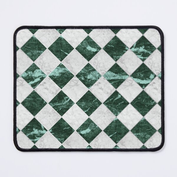 Item preview, Cubic - Green & White Marble #741 designed and sold by Natural Collective.