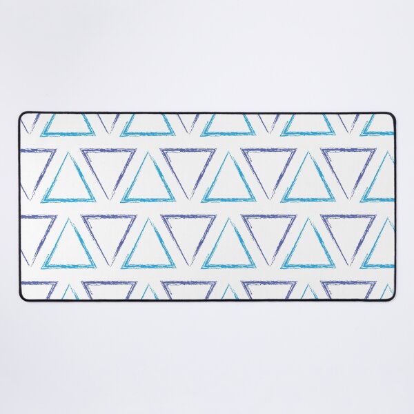 Item preview, Triangular Peaks Pattern - Purple & Blue #238 designed and sold by Natural Collective.