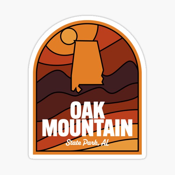 Oak Mountain State Park Alabama Sticker