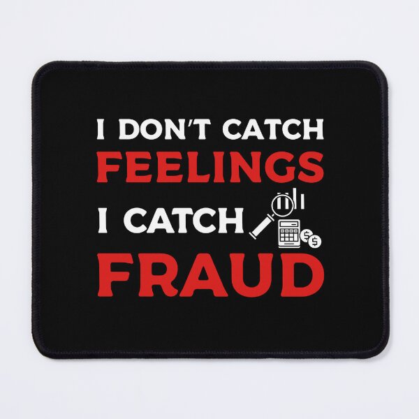 Item preview, Don't catch feelings catch fraud Gift T-shirt for Valentines Day, Valentine's Day Present, Funny CPA Jokes, Accounting Memes Mugs designed and sold by Eddyed.