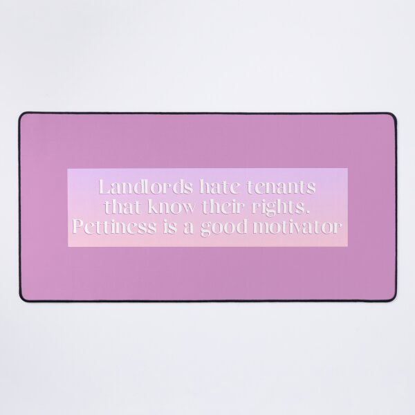 Item preview, Landlords Hate Tenants That Know Their Rights designed and sold by Picket Club.