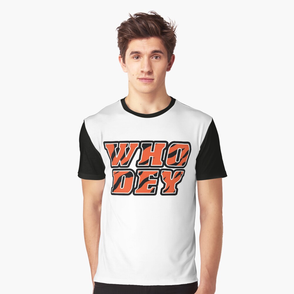 THE WHO DEY SHOW CINCINNATI BENGALS VS NEW YORK JETS T-SHIRT - Kaiteez